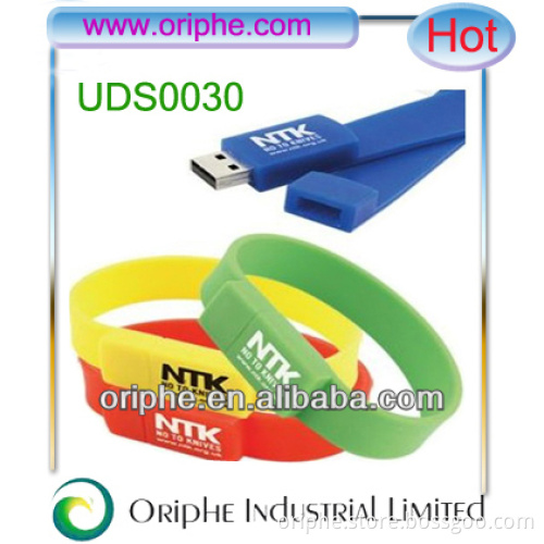 Promotional gifts Wristband usb flash drive no housing